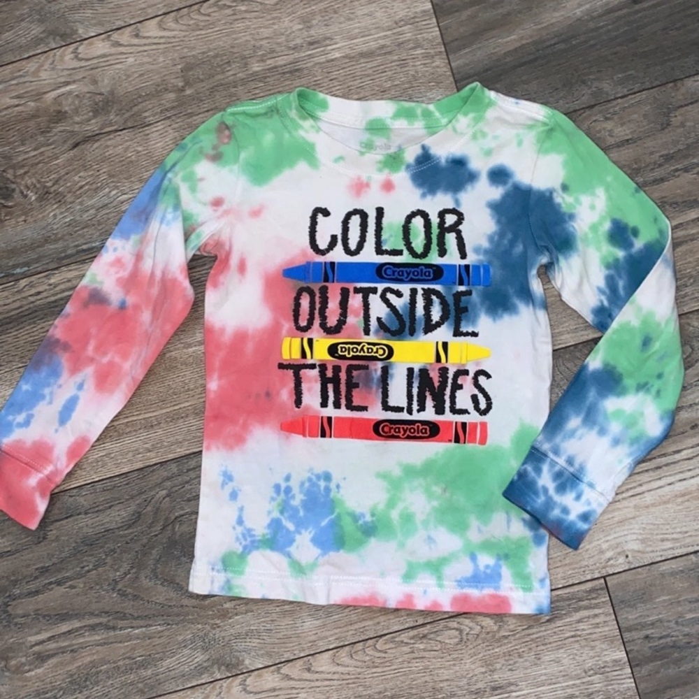 Tie Dye Toddler Longsleeve Tee